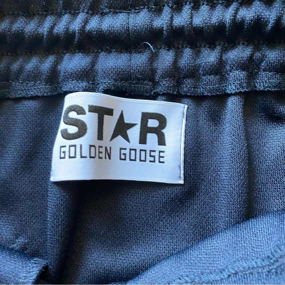 Golden Goose STAR collection elastic drawstring waist mini skirt sz 28-29 - Picture 5 of 11